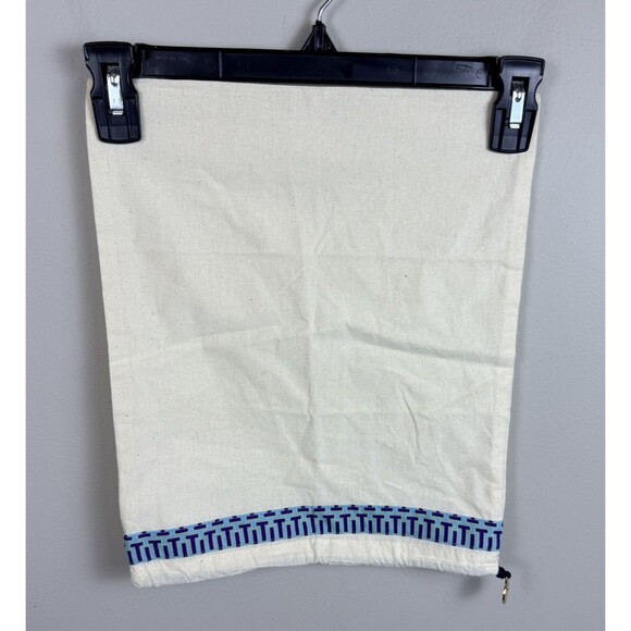 Tory Burch Dust Bag Beige Cotton Storage Travel Logo Charm 12 X 14 - Picture 1 of 4